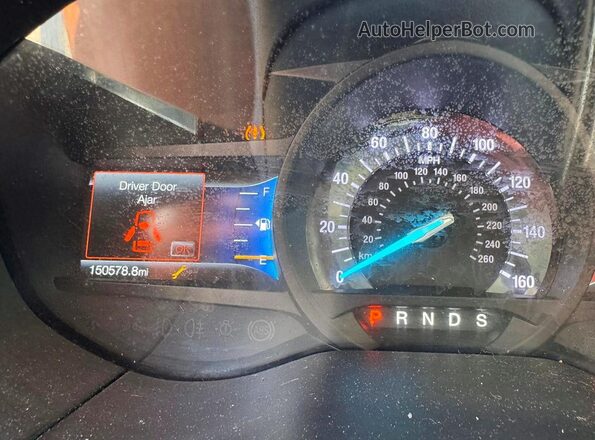 2FMPK4K9XKBB30814 2019 FORD EDGE Red Вид задніх сидінь