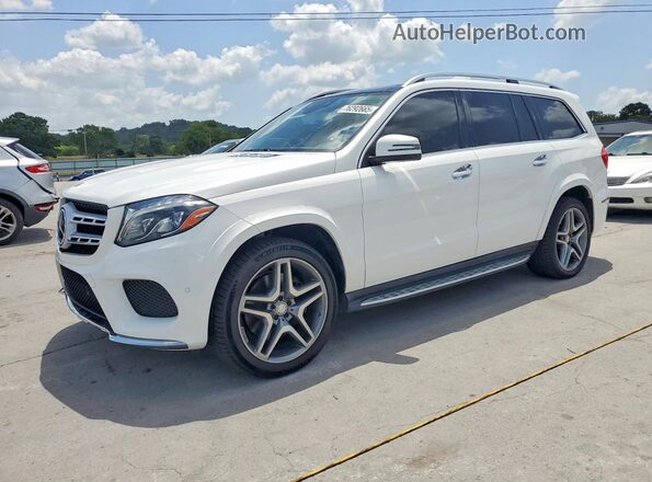 4JGDF7DE8HA797887 2017 MERCEDES-BENZ GLS White Tył lewy