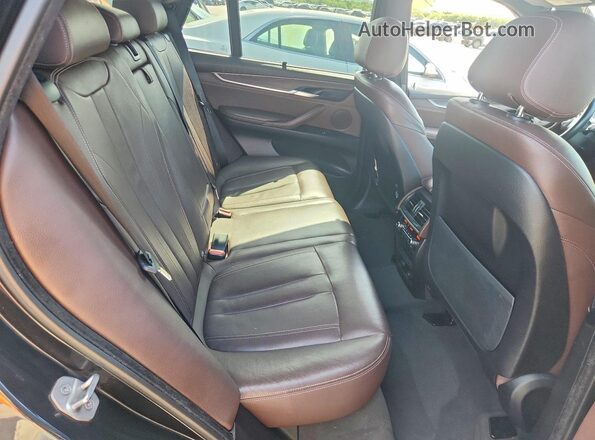 5UXKT0C59G0S75687 2016 BMW X5 Black Շարժիչի բաժամունքի տեսք