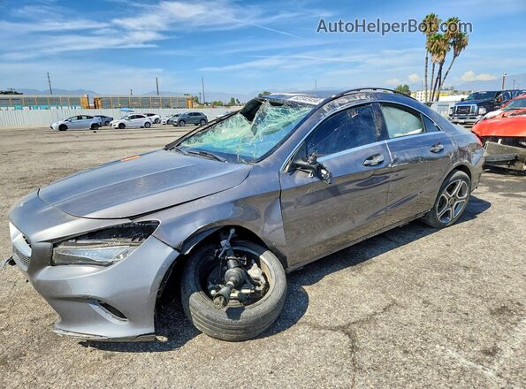 WDDSJ4EB1KN760151 2019 MERCEDES-BENZ CLA-CLASS Gray Trasero izquierdo