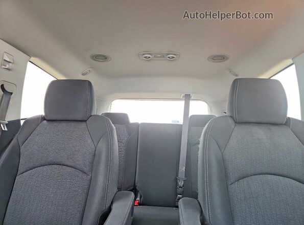 1GNKRGKD1GJ291238 2016 CHEVROLET TRAVERSE White უკანა სალონის ხედი