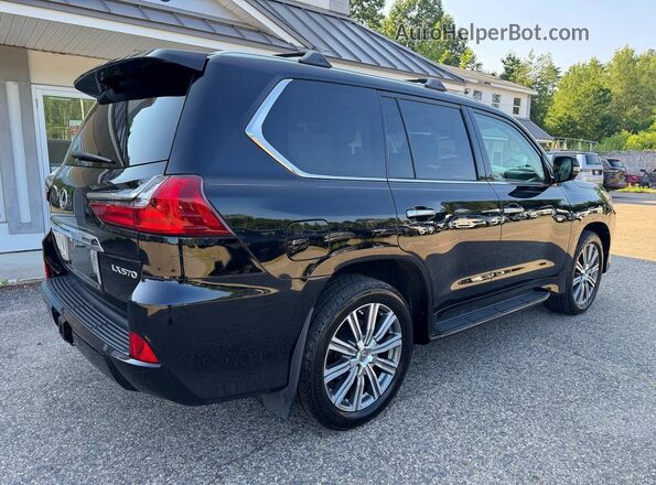 JTJHY7AX1H4231829 2017 LEXUS LX Black Delantero derecho