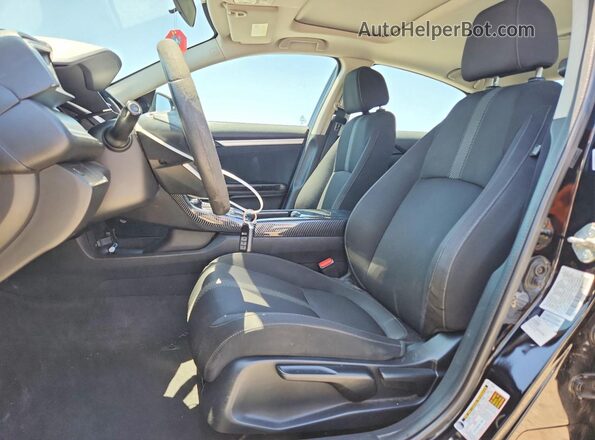 2HGFC2F76JH543594 2018 HONDA CIVIC Black Vista del salpicadero