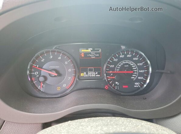 JF1VA1B69L9812056 2020 SUBARU WRX Black Вид задніх сидінь