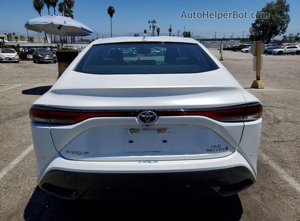 JTDAAAAA6NA006210 2022 TOYOTA MIRAI Белый Вид салона спереди