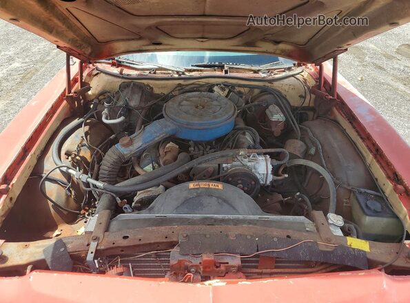 6A47H106170 1976 FORD RANCHERO Red Rear interior view