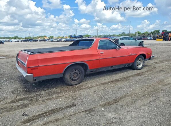 6A47H106170 1976 FORD RANCHERO Red Rear right