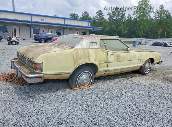 6A93H527168 1976 MERCURY COUGAR Beige Հետևի աջ