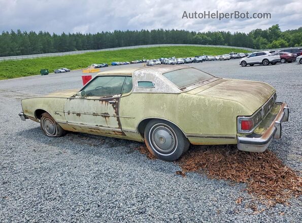 6A93H527168 1976 MERCURY COUGAR Beige Հետևի ձախ