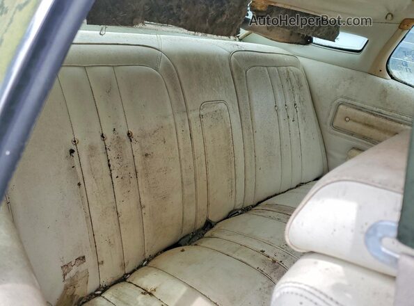 6A93H527168 1976 MERCURY COUGAR Beige Հետևի նստատեղերի տեսք