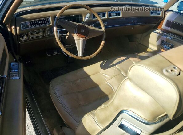 6D47S6Q165507 1976 CADILLAC DEVILLE Brown Vista del salpicadero
