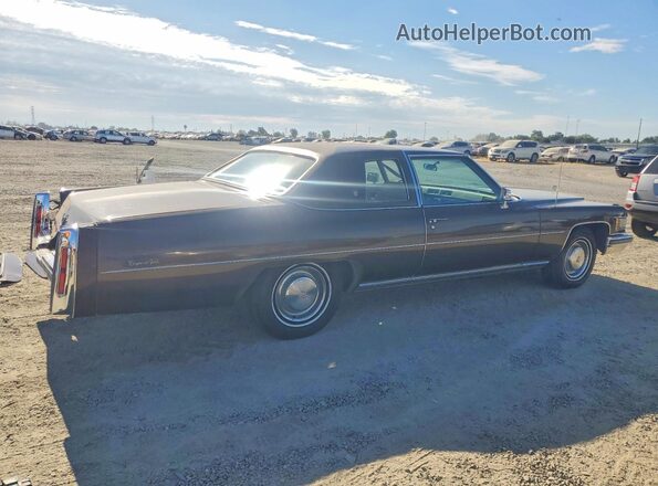 6D47S6Q165507 1976 CADILLAC DEVILLE Brown Trasero derecho