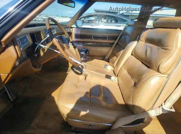 6D47S6Q165507 1976 CADILLAC DEVILLE Brown Vista interior delantera