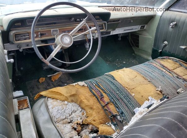6D66C163552 1966 FORD GALAXIE Gray Vista del salpicadero
