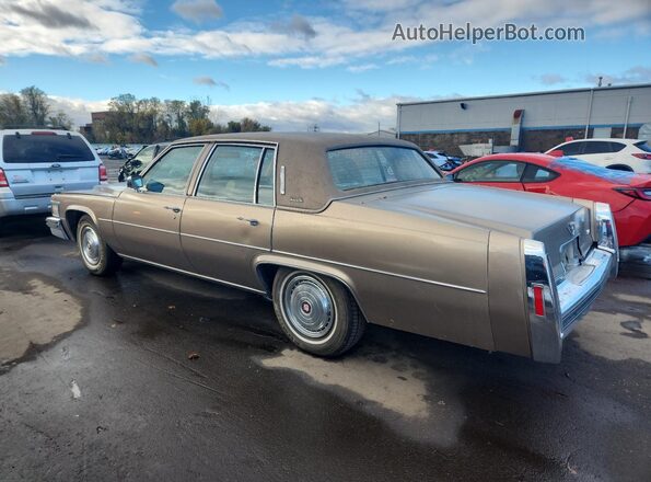 6D69S8Q285847 1978 CADILLAC DEVILLE Beige Rear left