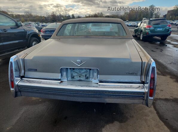 6D69S8Q285847 1978 CADILLAC DEVILLE Beige Rear view