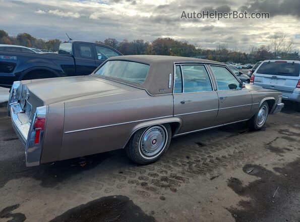 6D69S8Q285847 1978 CADILLAC DEVILLE Beige Rear right