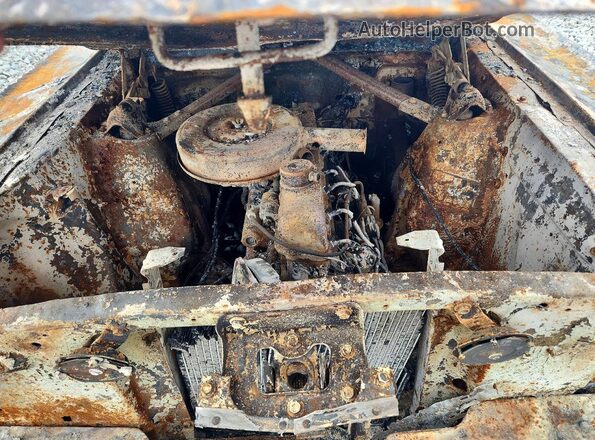 6F07T292481 1966 FORD UK Пожар Вид задней части салона
