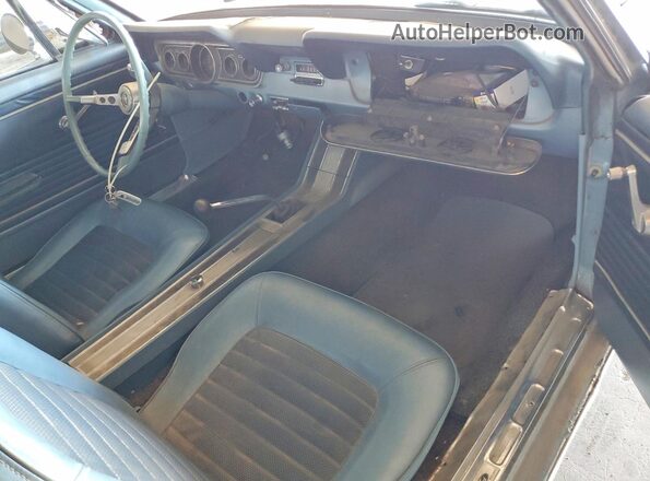 6F08C335671 1966 FORD MUSTANG Blue წინა პანელის ხედი