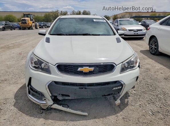 6G3F15RW0HL310061 2017 CHEVROLET SS White Widok z przodu
