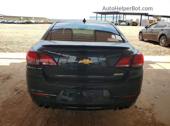 6G3F15RWXGL205591 2016 CHEVROLET SS Black უკანა ხედი