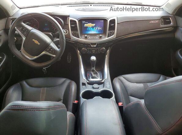 6G3F15RWXGL205591 2016 CHEVROLET SS Black წინა პანელის ხედი