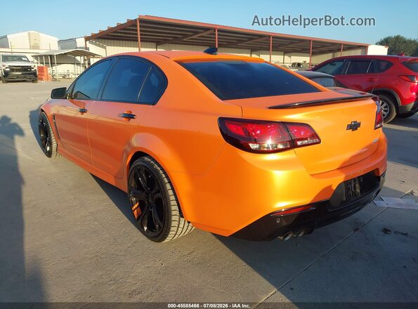 6G3F15RWXHL310049 2017 CHEVROLET SS Orange Trasero izquierdo