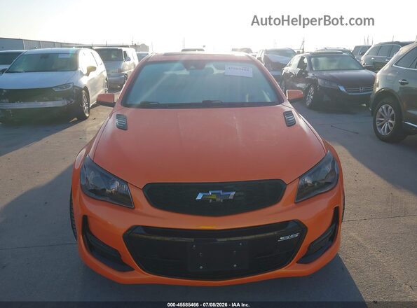 6G3F15RWXHL310049 2017 CHEVROLET SS Orange Vista del cuadro de instrumentos