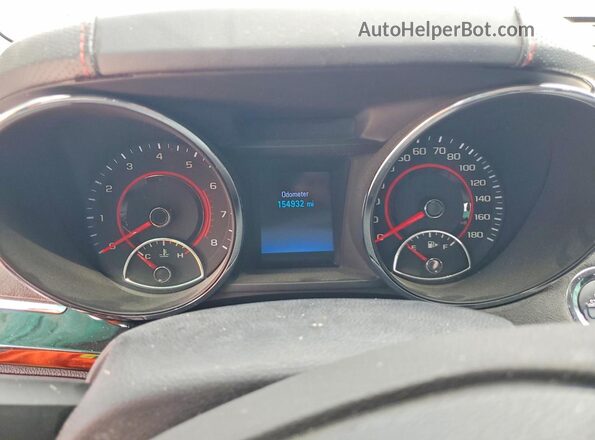 6G3F25RWXHL300991 2017 CHEVROLET SS Black Vista del cuadro de instrumentos