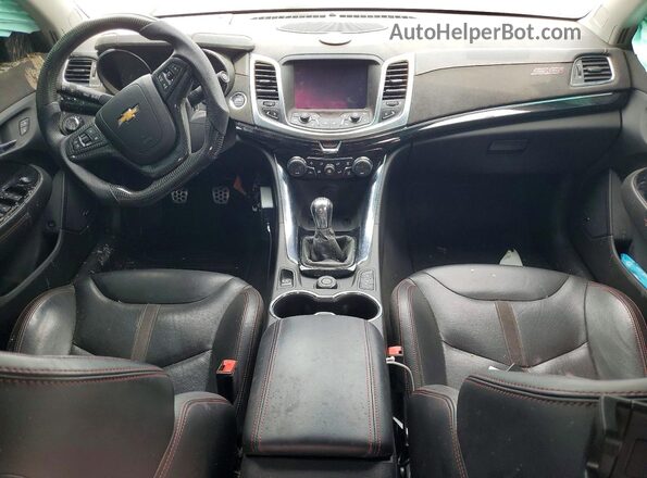 6G3F25RWXHL300991 2017 CHEVROLET SS Black Vista del salpicadero