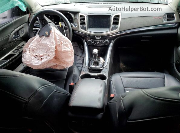 6G3NS5R27GL237467 2016 CHEVROLET CAPRICE Green Вид панелі приладів