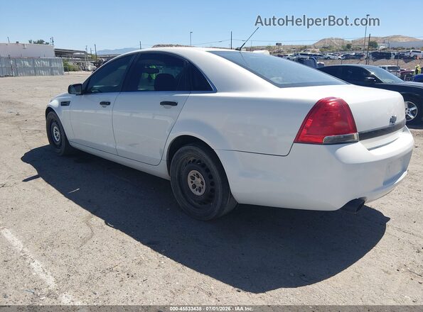6G3NS5U29GL207961 2016 CHEVROLET CAPRICE White Rear left