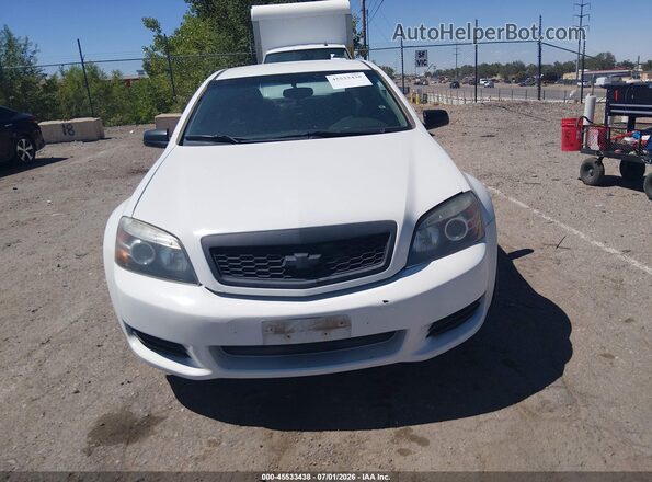 6G3NS5U29GL207961 2016 CHEVROLET CAPRICE White Instrument cluster view