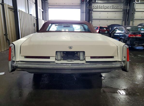 6L67S6243531 1976 CADILLAC ELDORADO White უკანა ხედი