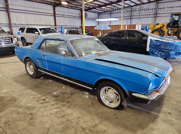 6R07C167435 1966 FORD MUSTANG Blue Առջևի աջ