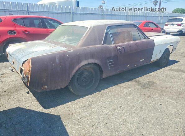 6R07T127989 1966 FORD MUSTANG Коричневый Задняя правая четверть