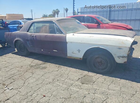 6R07T127989 1966 FORD MUSTANG Коричневый Передняя правая четверть
