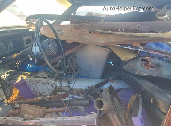 6R07T127989 1966 FORD MUSTANG Коричневый Вид салона спереди