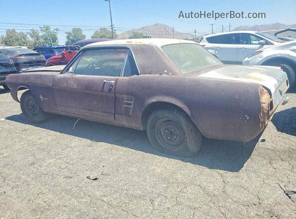 6R07T127989 1966 FORD MUSTANG Коричневый Задняя левая четверть