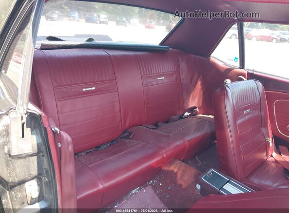 6T07C41653 1970 FORD MUSTANG Black Widok naklejki z numerem VIN