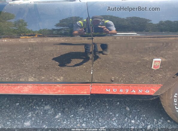 6T07C41653 1970 FORD MUSTANG Black Widok z przodu