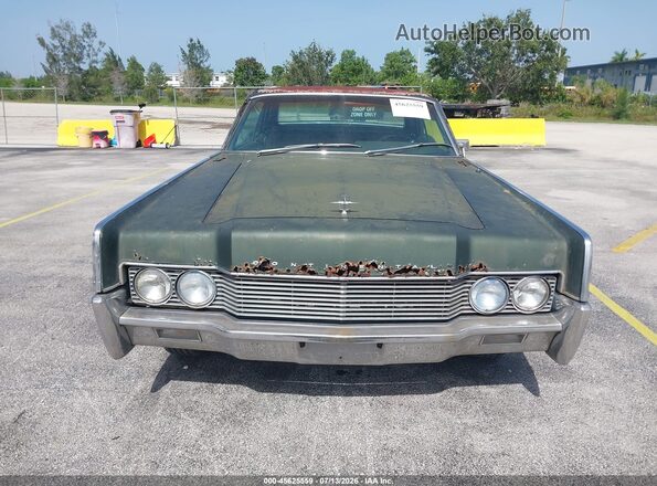 6Y89G451863       1970 LINCOLN CONTINENTA Green Vista frontal