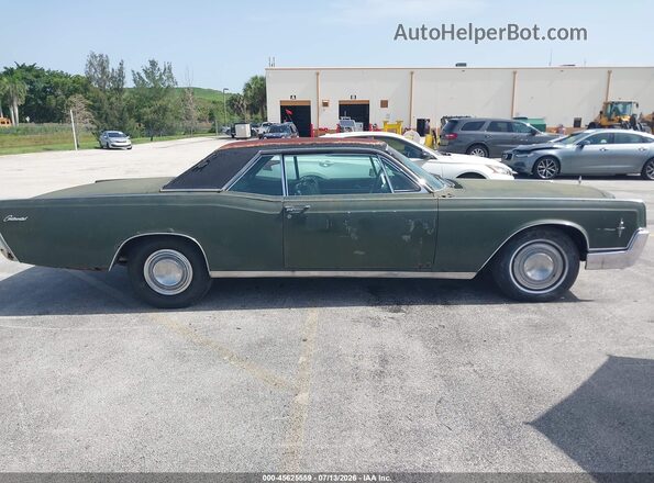 6Y89G451863       1970 LINCOLN CONTINENTA Green Vista interior trasera