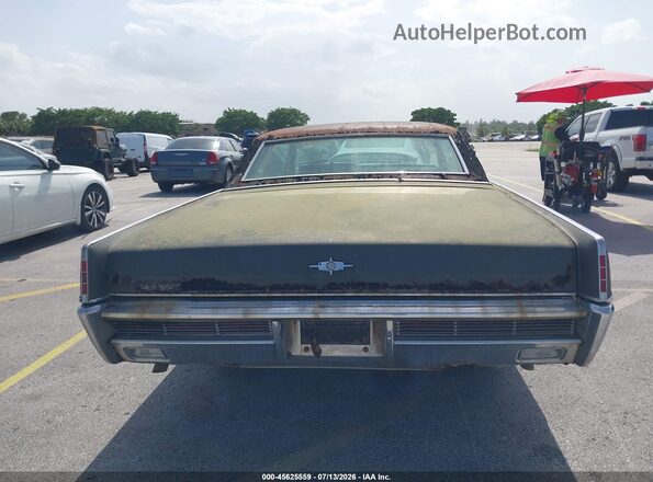 6Y89G451863       1970 LINCOLN CONTINENTA Green 