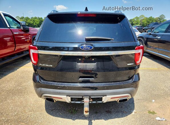 1FM5K8HTXGGC57113 2016 FORD EXPLORER Black Սալոնի դիմացի տեսք