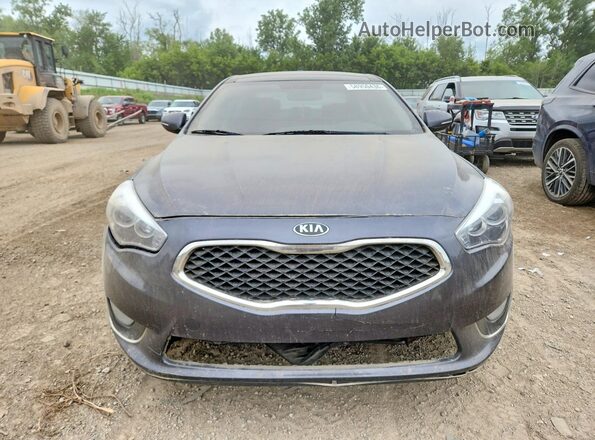 KNALN4D75G5221486 2016 KIA CADENZA Charcoal Vista trasera