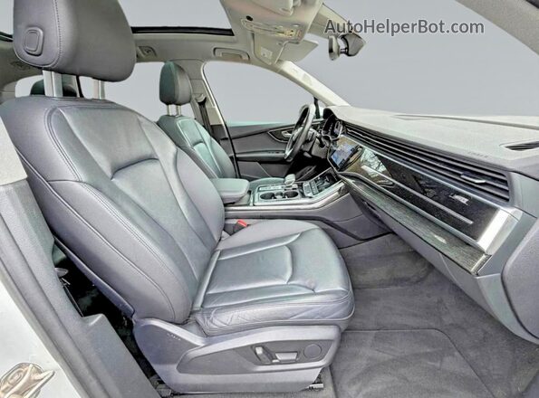 WA1LXAF71MD017482 2021 AUDI Q7 White წინა ხედი