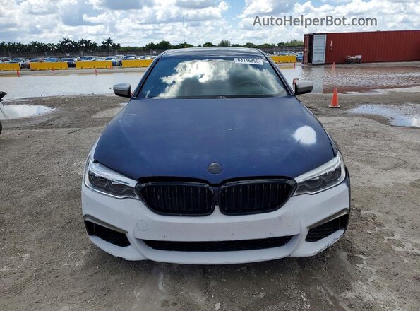 WBAJB9C53KB287994 2019 BMW M5 Black Вид ззаду