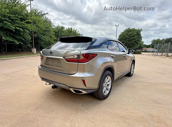2T2BZMCA1HC091934 2017 LEXUS RX Серый Вид спереди