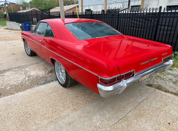 164376A136670 1966 CHEVROLET IMPALA Red Przód prawy